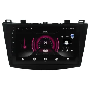 Radio navegador Mazda 3, 2010 2013, CarPlay & Android Auto