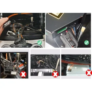 Interface fibra óptica para Mercedes Clase S/CL/E/SL/C/CLK/ML