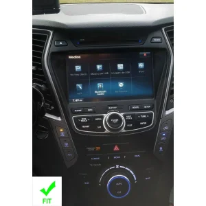 Hyundai Santa Fe, año 2012 2018. Aire acondicionado automático