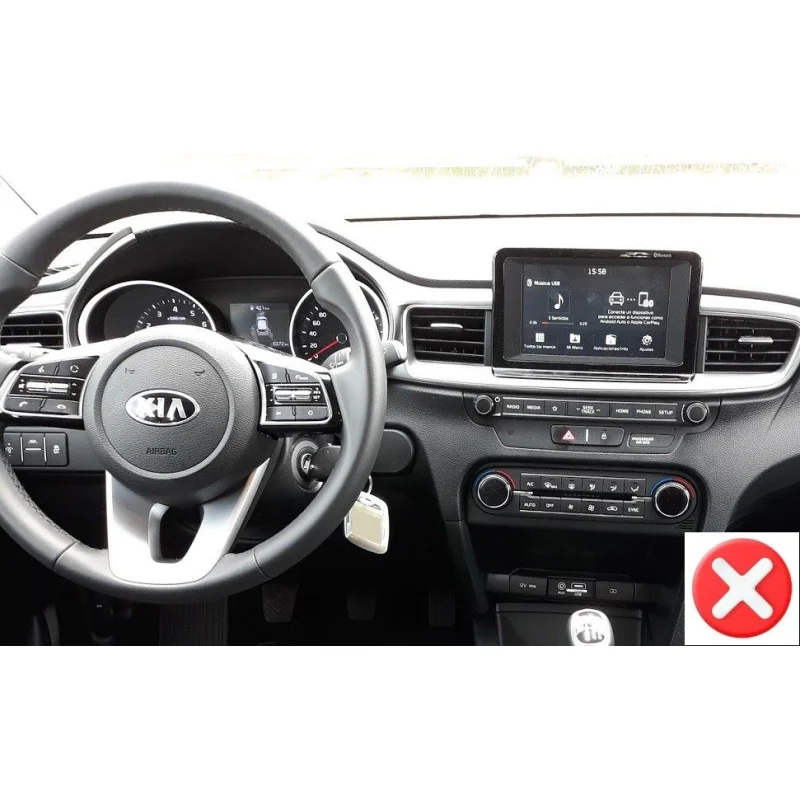 Kia Ceed, año 2019 no compatible