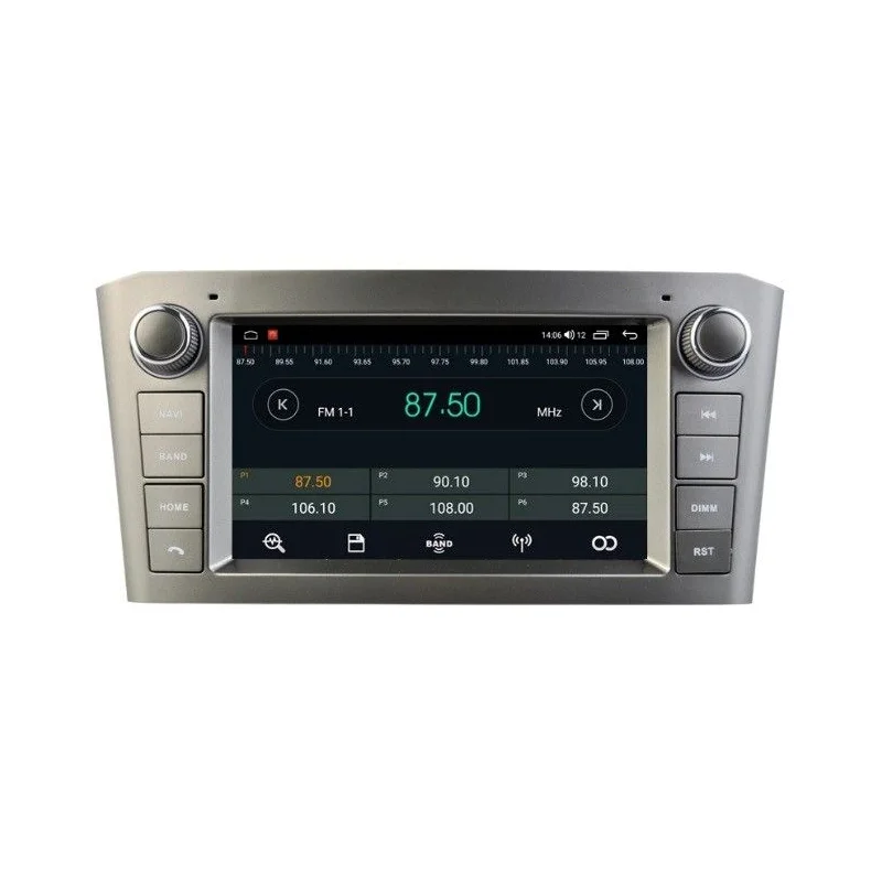 Radio navegador Toyota Avensis, año 2003 2009, Android 13, Octa Core