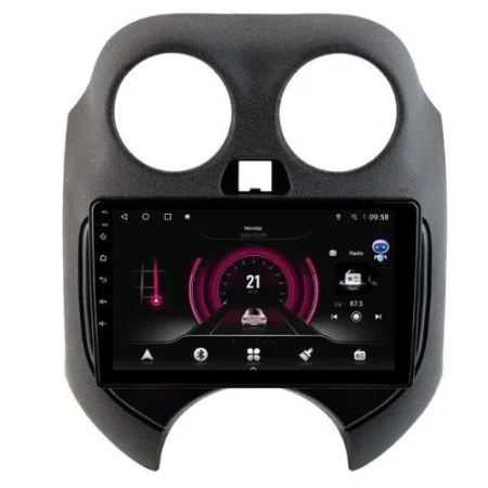 Radio navegador Nissan Micra, año 2010 2015, Carplay inalámbrico