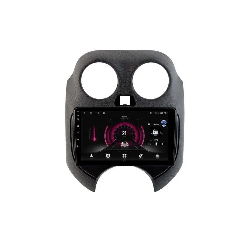 Radio navegador Nissan Micra, año 2010 2015, Carplay inalámbrico