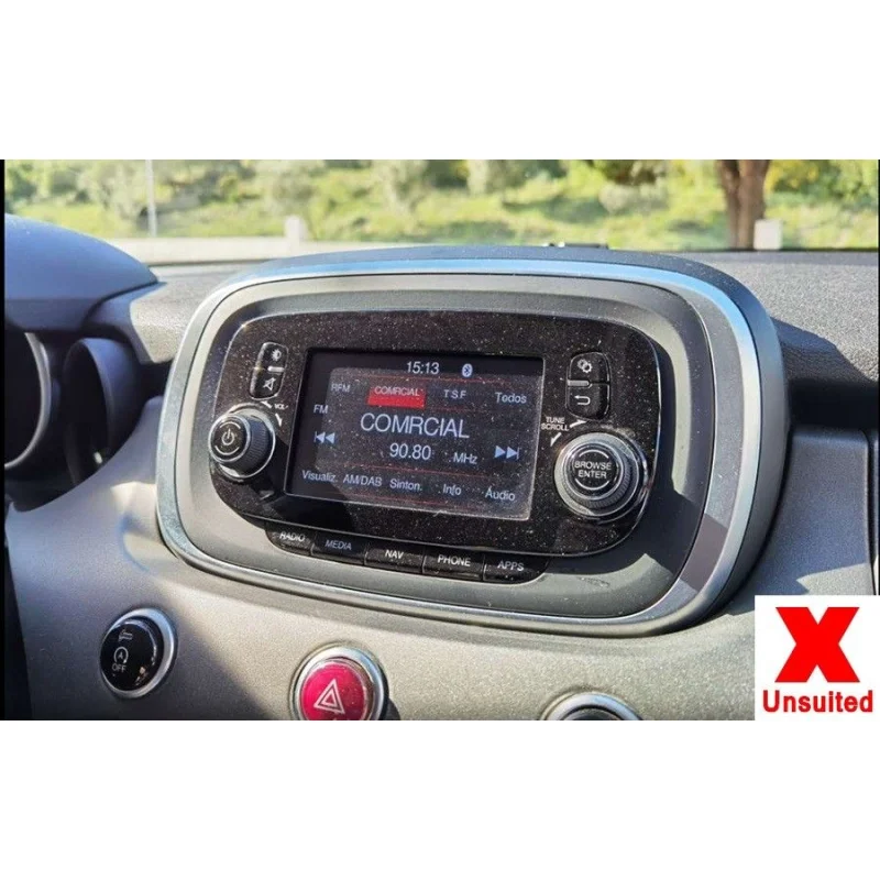 Fiat 500, año 2016 2019, modelo no compatible