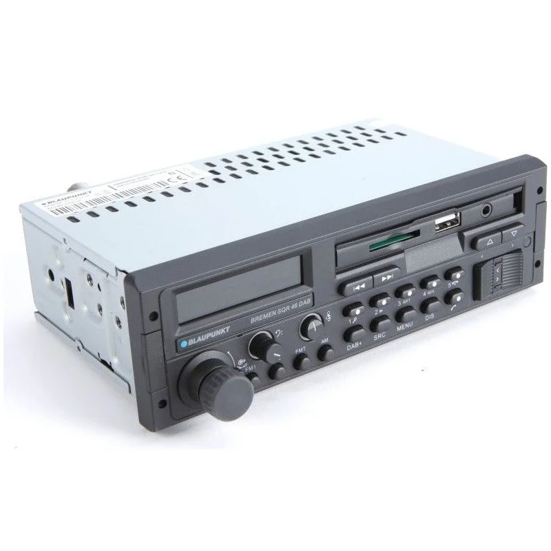 Radio con Bluetooth Bremen SQR46DAB, A2DP, USB, SD, entrada auxiliar, chasis corto