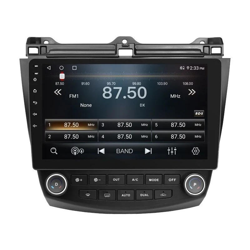 Radio navegador Honda Accord, año 2003 2007, Android 15, Carplay