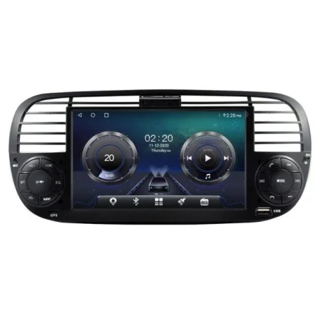 Radio navegador Fiat 500, 500C, año 2010 2015, Carplay & Android Auto