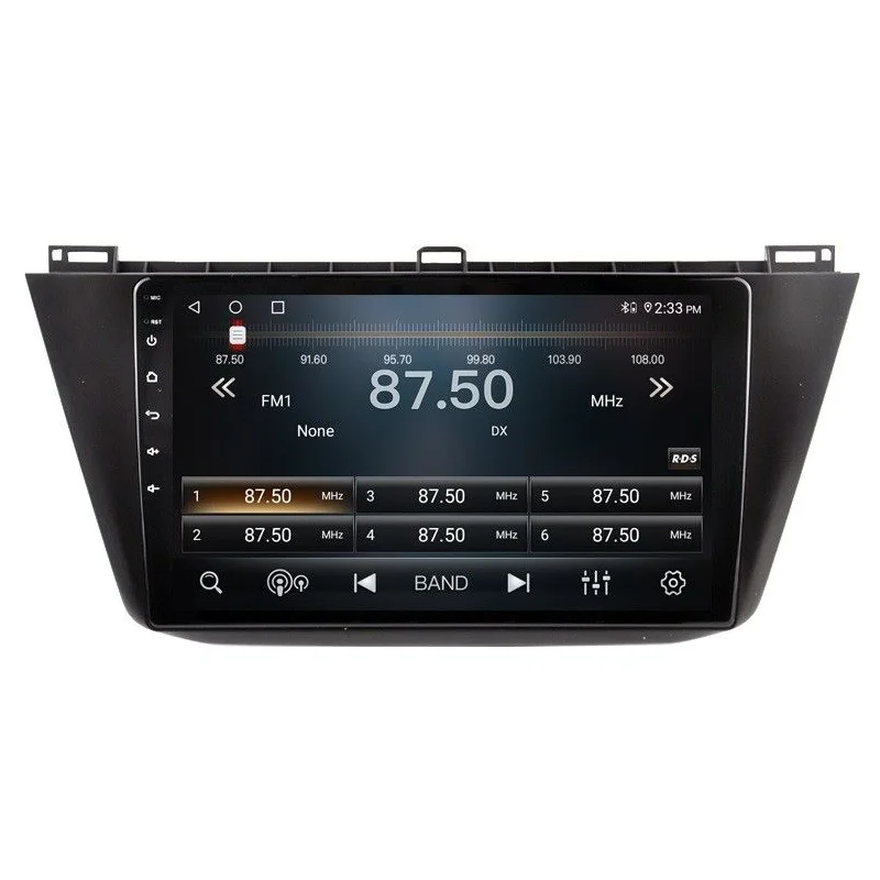 Radio navegador, Volkswagen Tiguan, año 2017