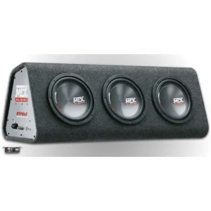 Subwoofer triple 20cm (8") con caja MTX Audio RTP8X3