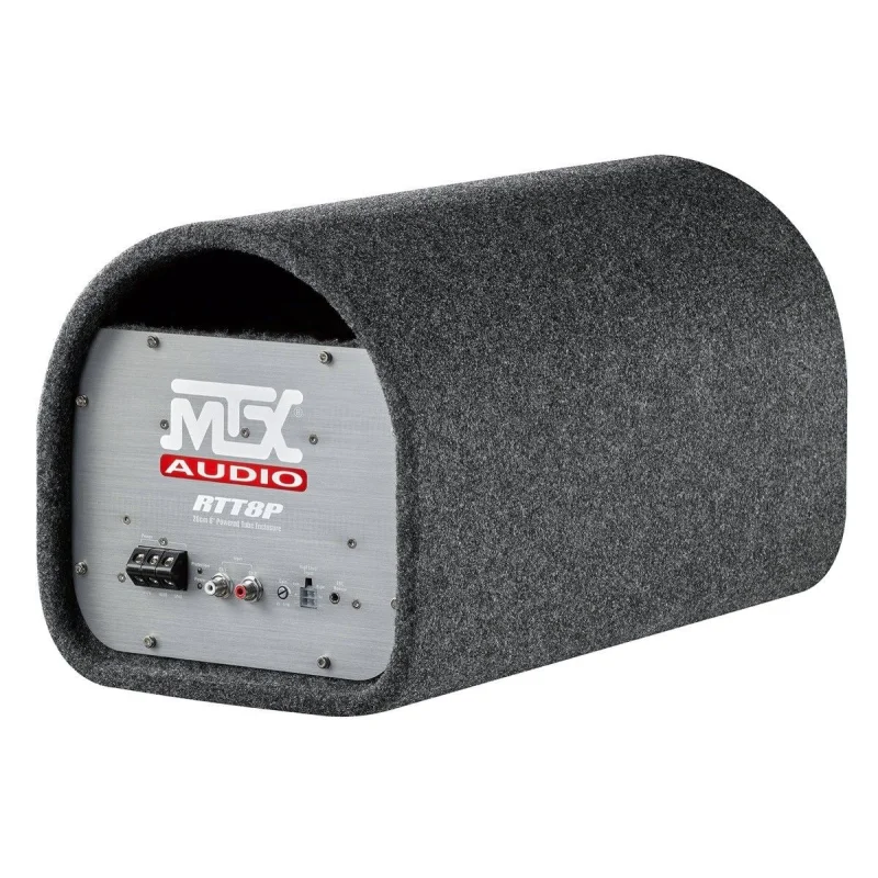 Subwoofer 8" (20cm) autoamplificado con caja tubular MTX RTT8P