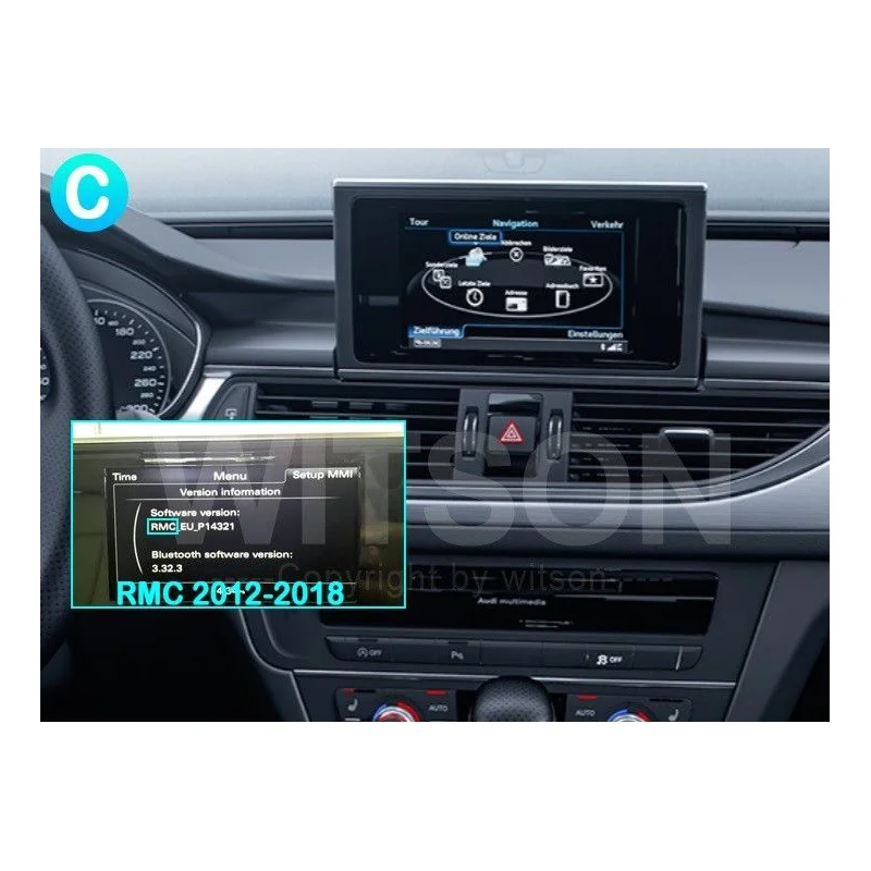Audi A6 C7/A7, año 2012 2018, Opción C (RMC)