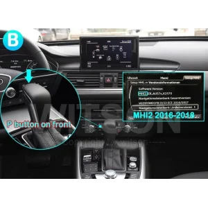 Audi A6 C7/A7, año 2012 2018, Opción B (MHI2)
