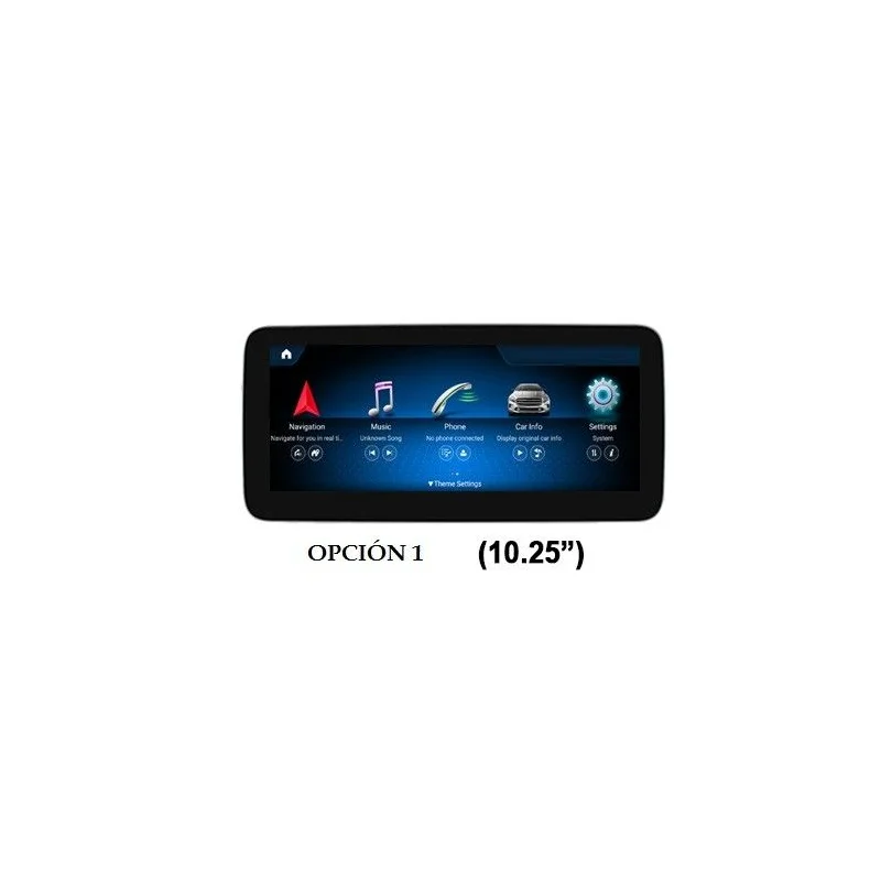 Navegador Mercedes Clase E W212 sedan, 2010 2012 (NTG4.0)