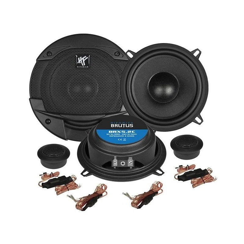 Altavoces Hifonics BRX5.2C, tamaño 13cm, vías separadas