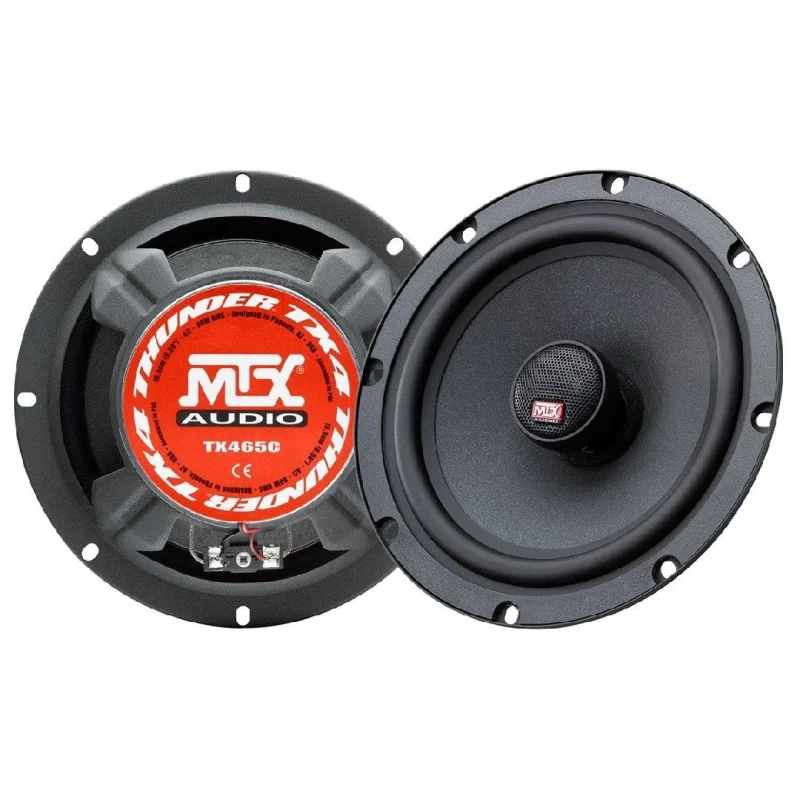 Pareja de altavoces 16,5cm (6,5"), MTX TX465C, 2 vías