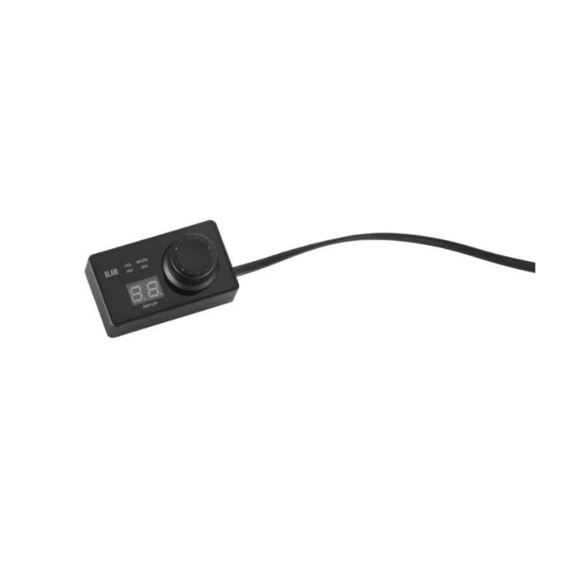Blam Audio LA808DSPPRO, amplificador 4 canales, control remoto con cable
