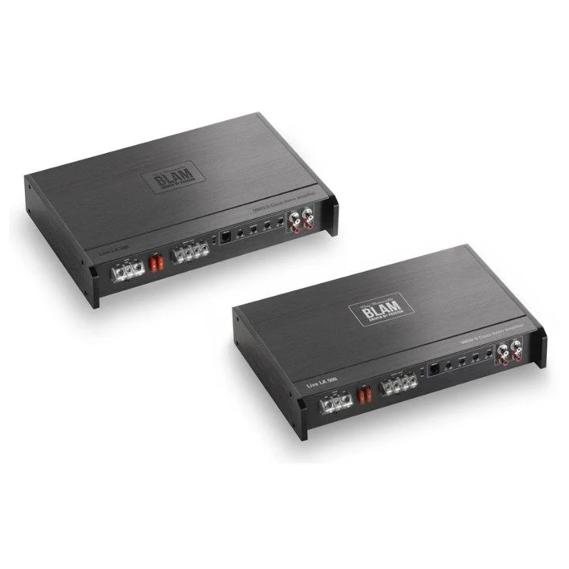 Amplificador Blam Audio LA500, mono canal, clase D