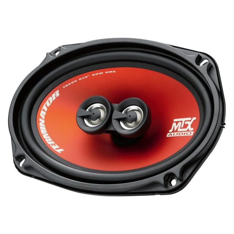 MTX Audio TR69C, altavoces 6x9" (15x23cm), 3 vías, 80W RMS, coaxiales