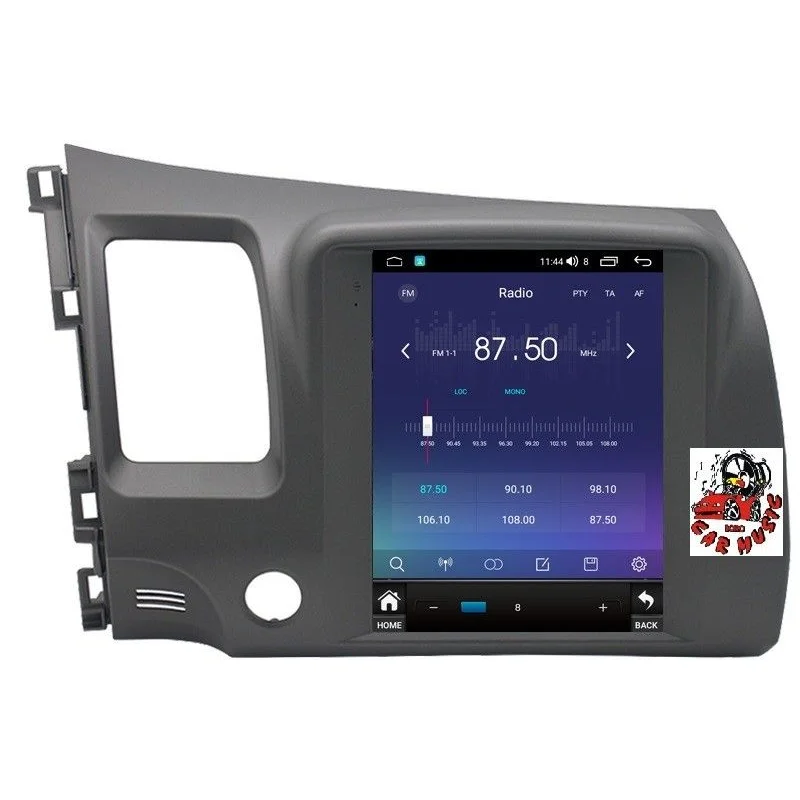 Radio navegador Honda Civic 2004 2009, Android Auto y CarPlay wireless
