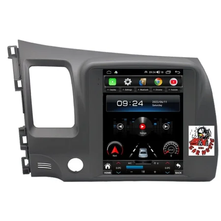 Radio navegador Honda Civic 2004 2009, Android 14
