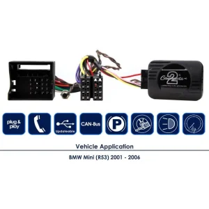 CTSBM011.2 Interface mandos volante BMW Mini, funciones