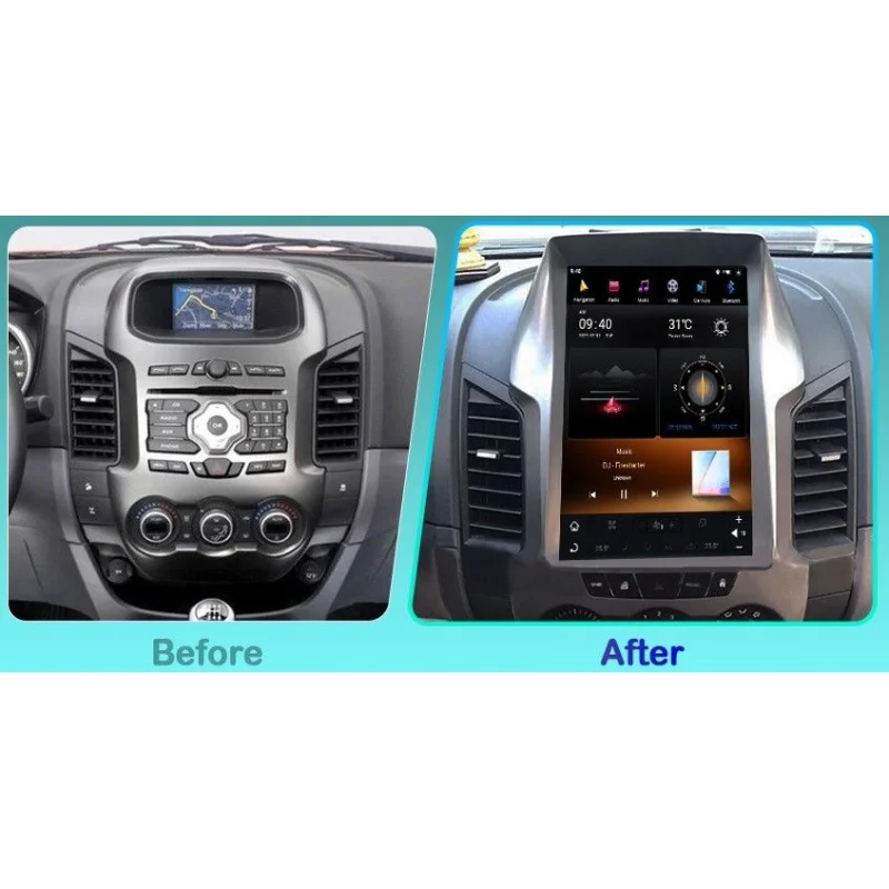 Radio navegador Ford Ranger (2008 2014)