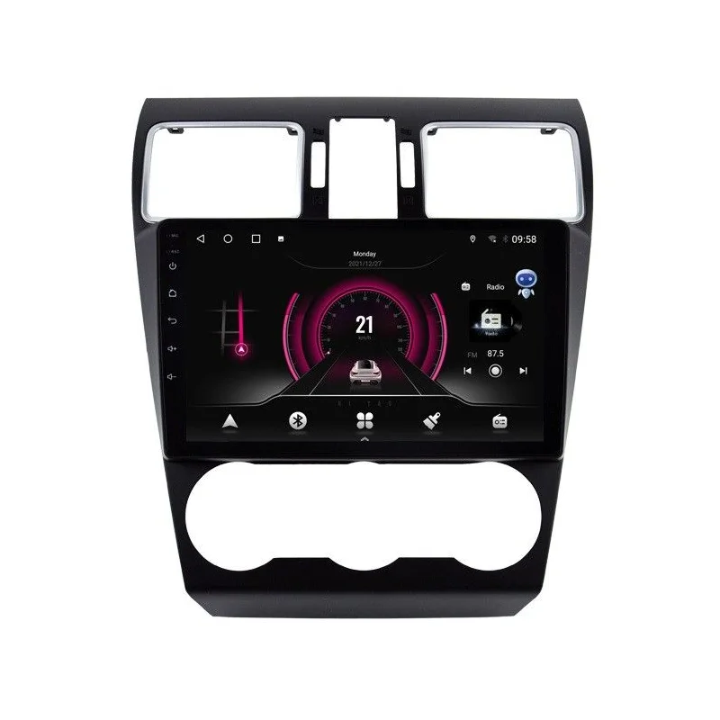 Radio navegador Subaru Forester, año 2013 2018, Carplay inalámbrico