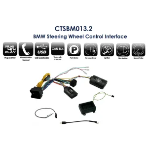 Connects2 CTSBM013.2 Interface mandos volante BMW, funciones