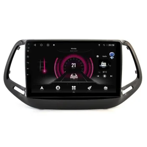 Radio navegador Jeep Compass, año 2017, Carplay Wireless. Android 15