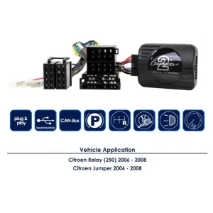 CTSCT006.2 Interface mandos volante Citroen, funciones