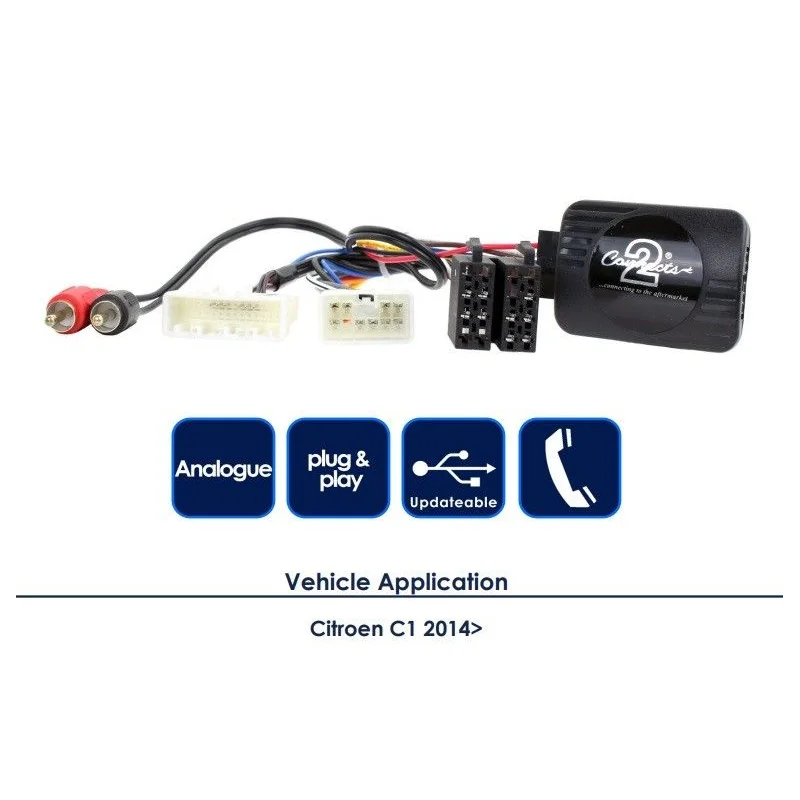 CTSCT010.2 Interface mandos volante Citroen, funciones