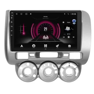 Navegador Honda Jazz, año 2002 2007, Carplay Wireless, Android 12
