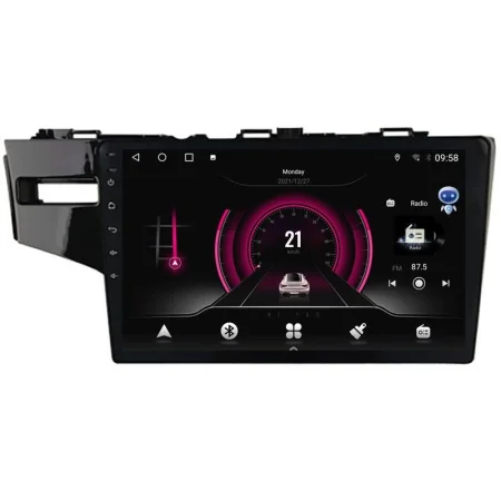 Navegador Honda Jazz, año 2014, Carplay Wireless, Android 13, 1 agujero