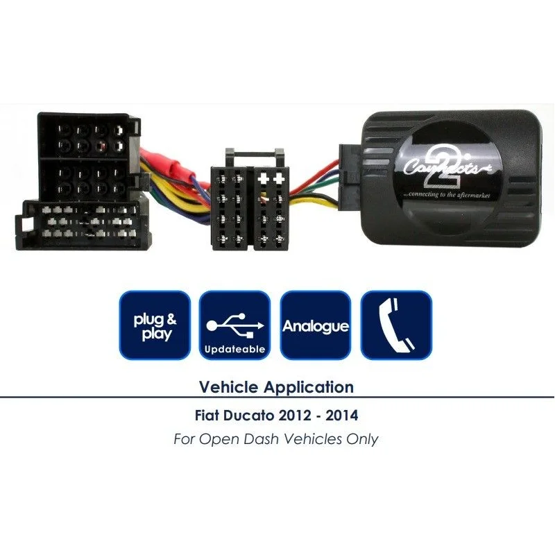 CTSFA010.2 Inteface mandos volante Fiat, funciones