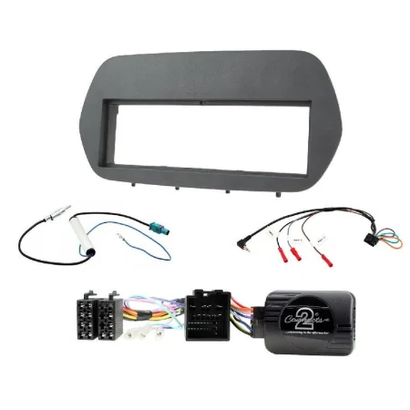 Marco radio Ford Fiesta, año 2018 2021 + interface mandos volante