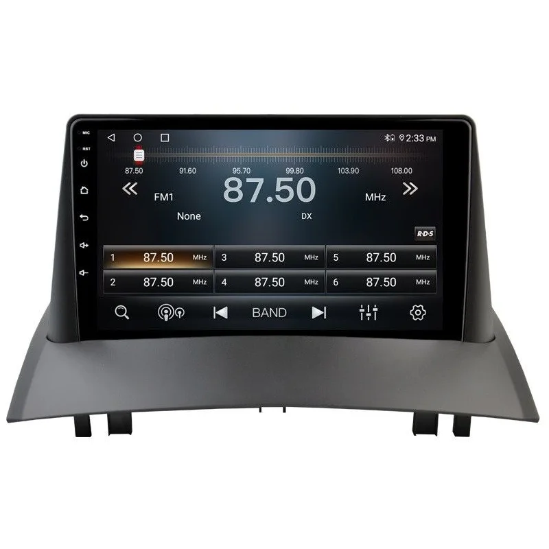 Radio navegador con GPS específico para Renault Megane II, año 2002 2008