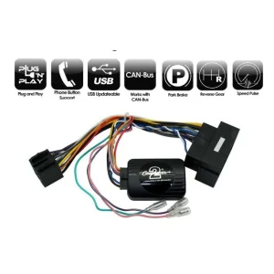 CTSFA015.2 Interface mandos volante Fiat, funciones