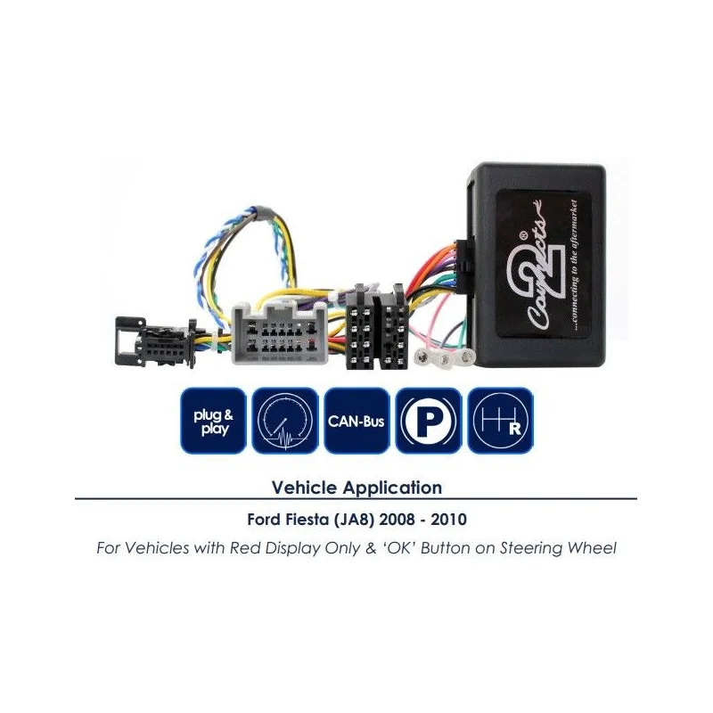 Connects2 CTSFO004 Interface mandos volante Ford, funciones