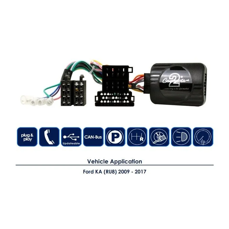 CTSFO009.2 Interface mandos volante Ford, funciones