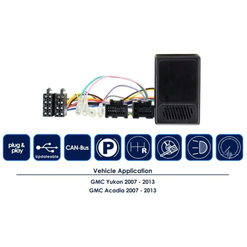 CTSGM001.2 Interface mandos volante GM, funciones