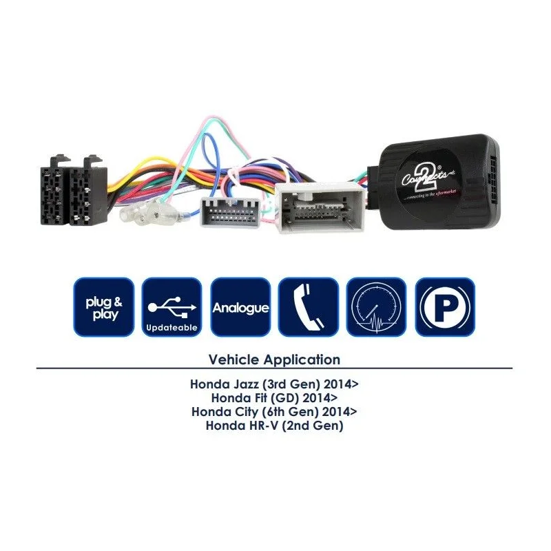 CTSHO008.2 Interface mandos volante Honda, funciones