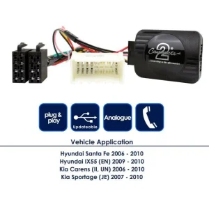 CTSHY002.2 Interface mandos volante Hyundai, funciones
