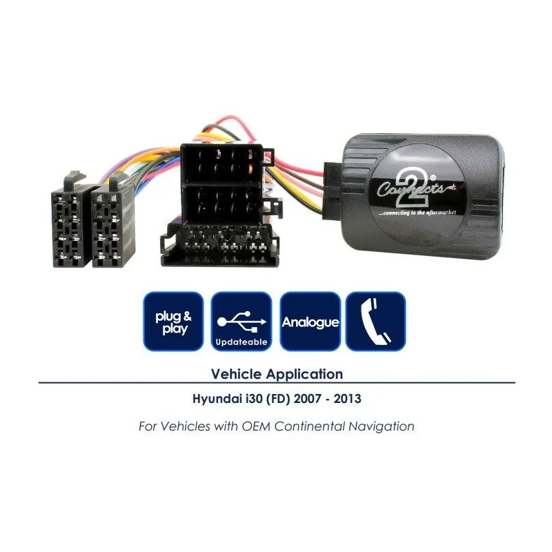 CTSTY010.2 interface mandos volante Hyundai, funciones
