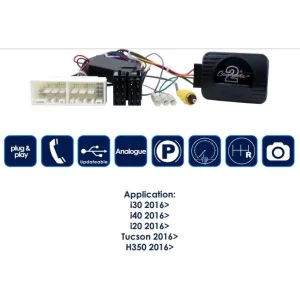 CTSHY016.2 interface mandos volante Hyundai, funciones