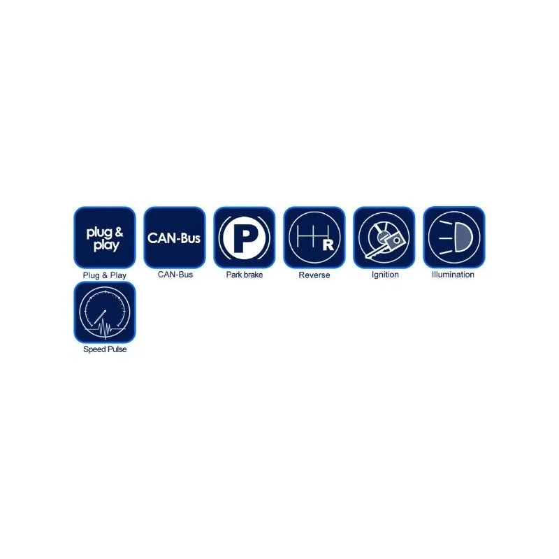CTSIV001 Interface mandos volante Iveco, funciones