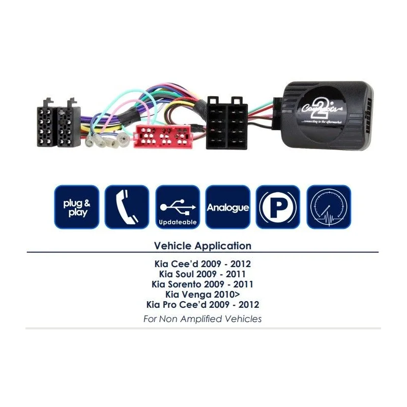 CTSKI002.2 Interface mandos volante Kia, funciones