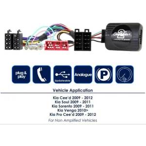 CTSKI002.2 Interface mandos volante Kia, funciones