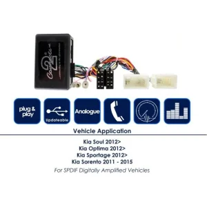 CTSKI007.2 interface mandos volante Kia, funciones