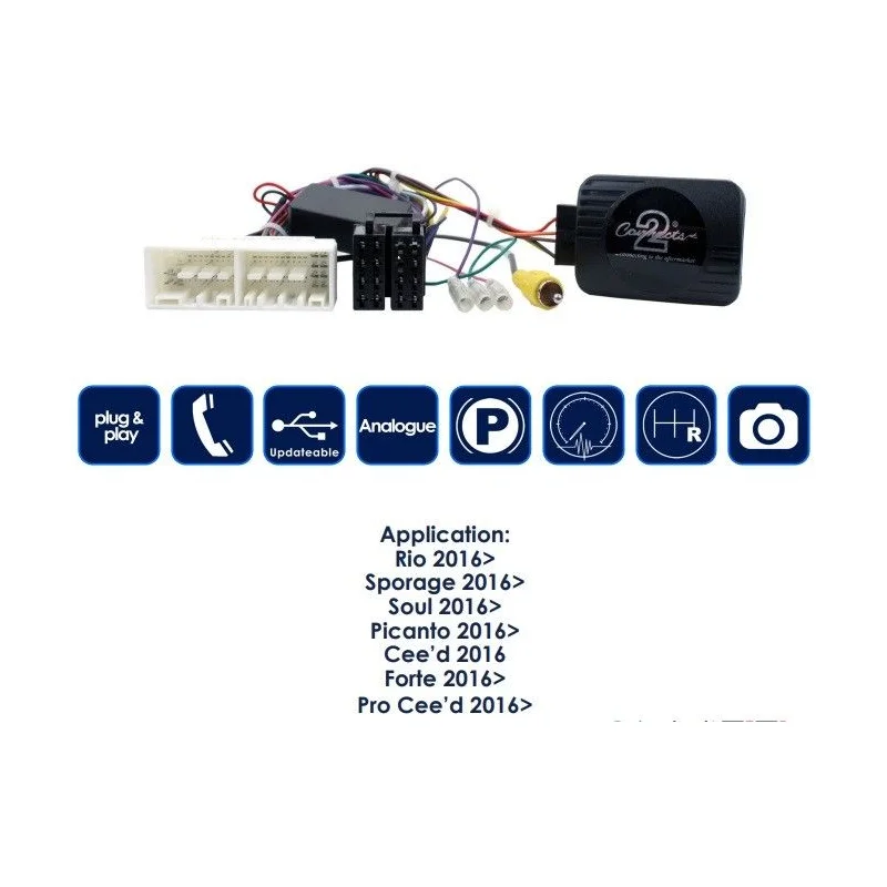 CTSKI012.2 mandos volante Kia, finciones