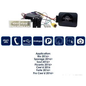 CTSKI012.2 mandos volante Kia, finciones